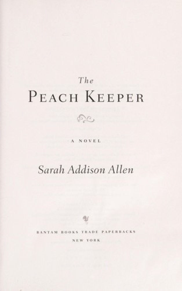The Peach Keeper