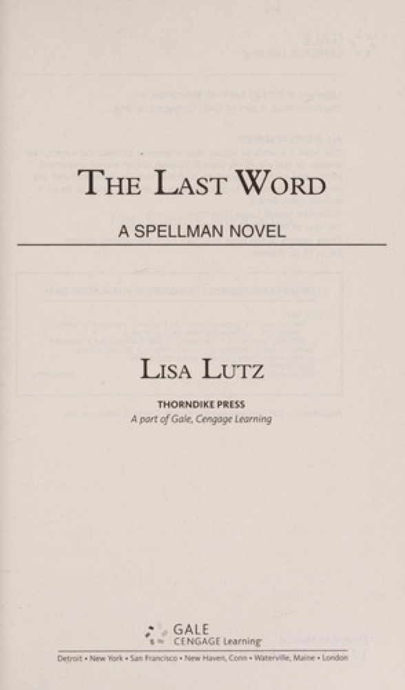 The Last Word