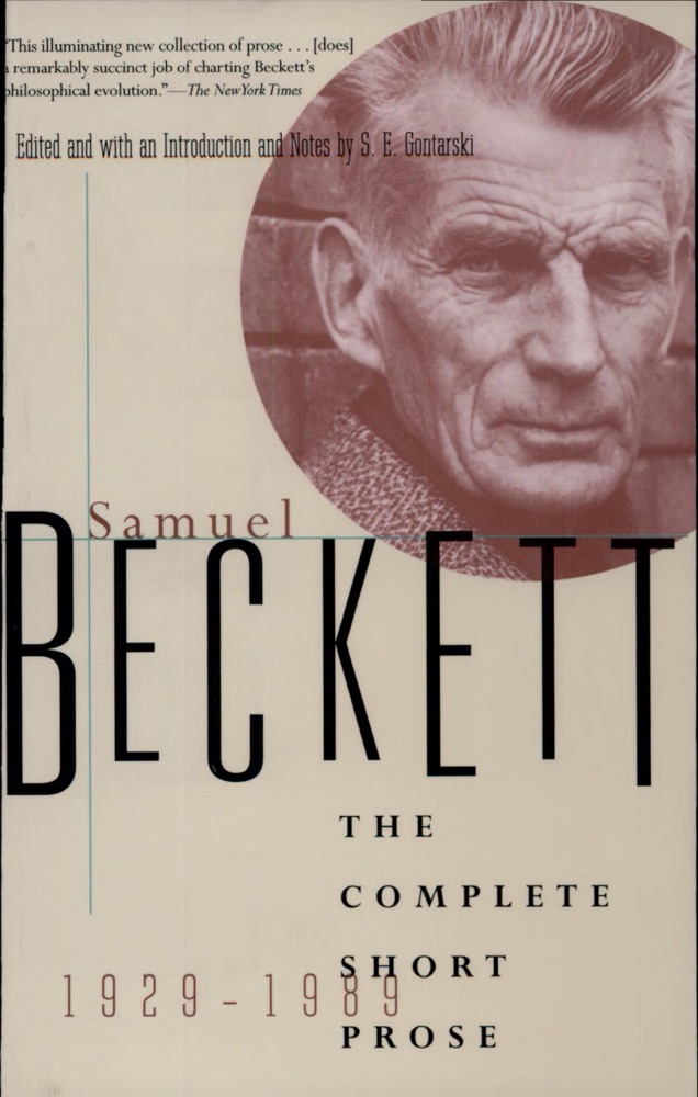 The Complete Short Prose, 1929-1989