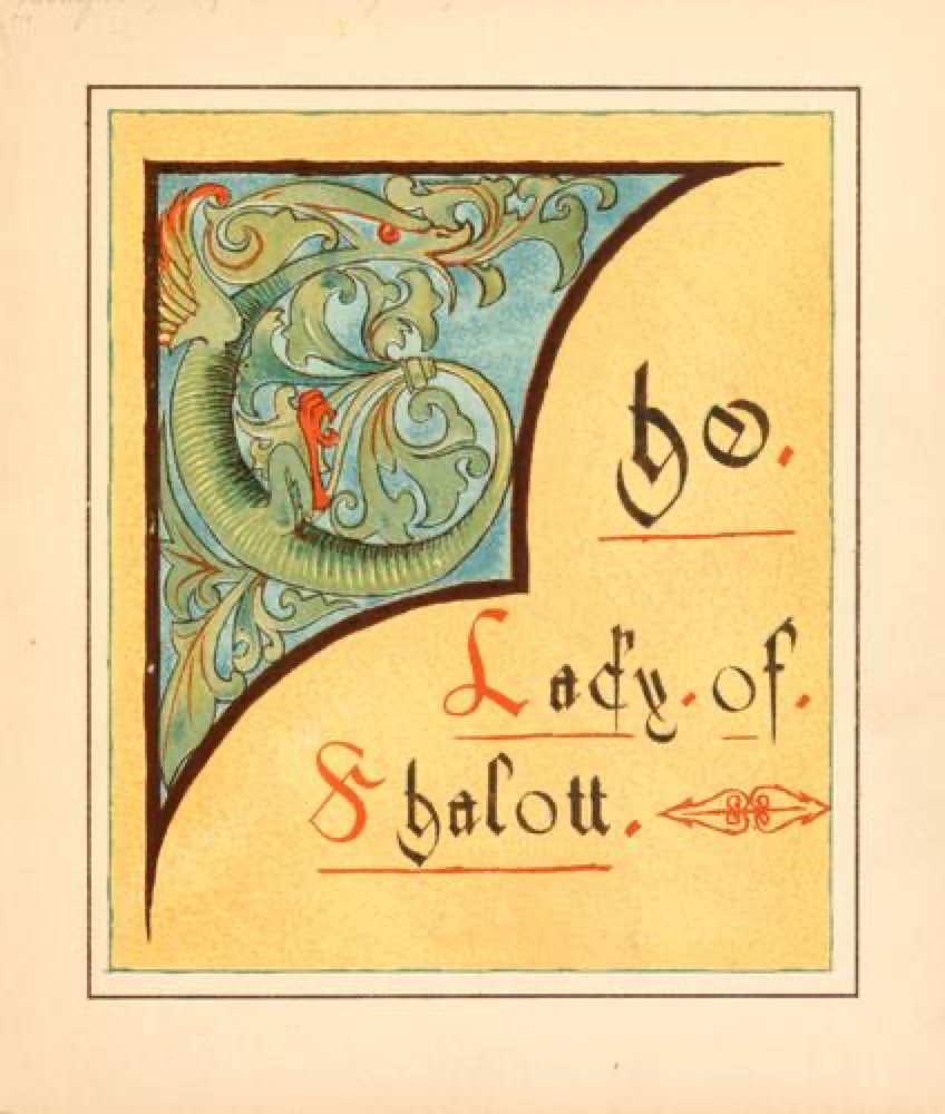 The Lady of Shalott