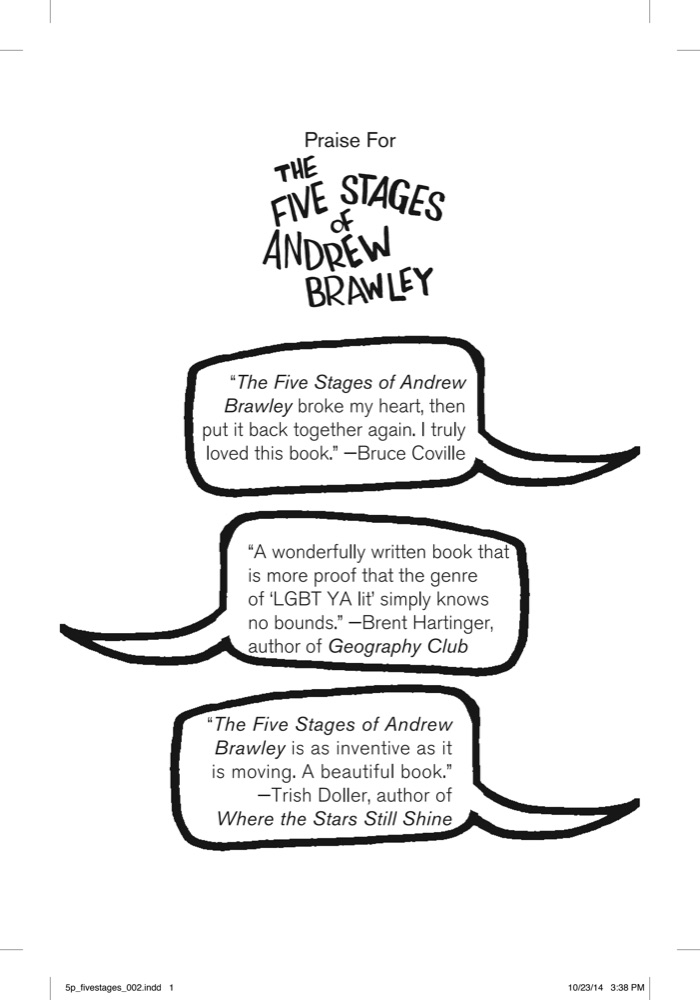 The Five Stages of Andrew Brawley