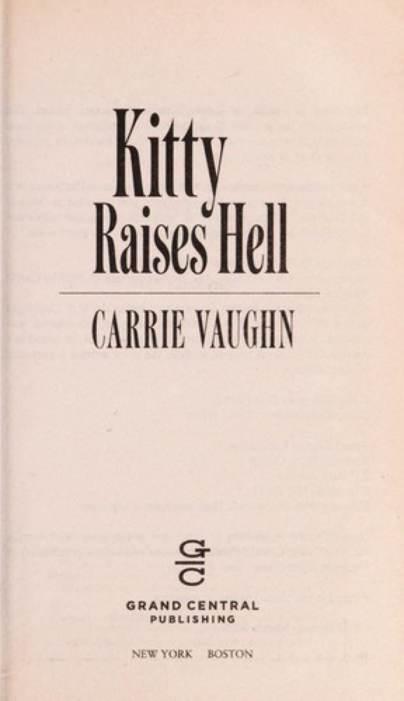 Kitty Raises Hell