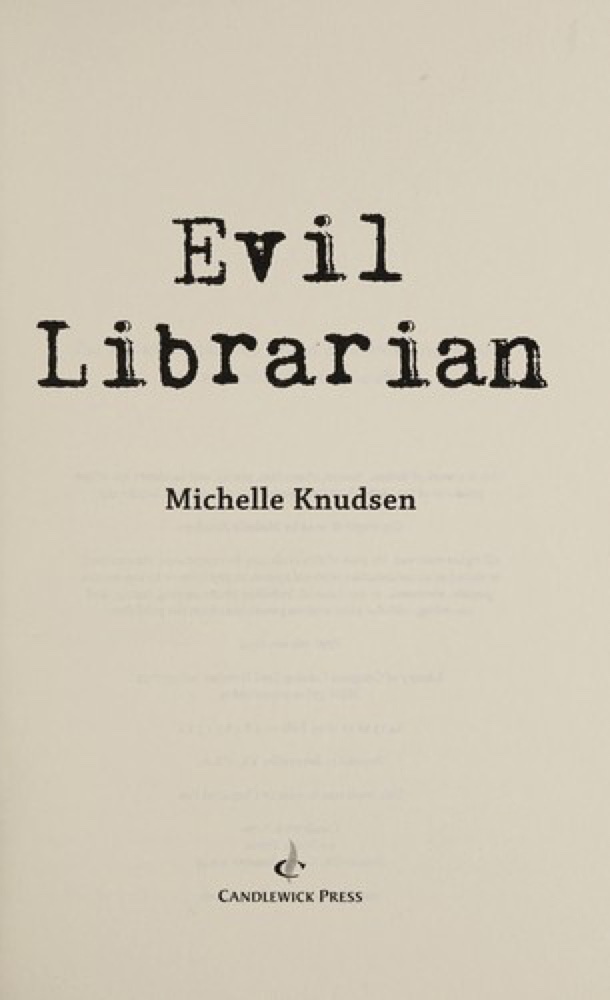 Evil Librarian