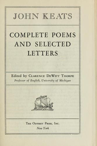 Complete Poems and Selected Letters