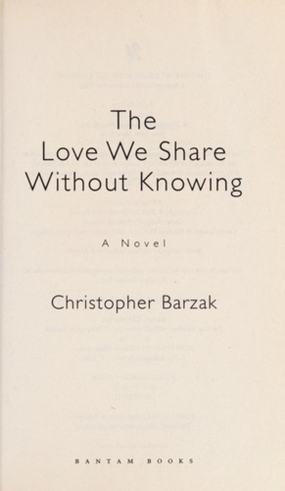 The Love We Share Without Knowing