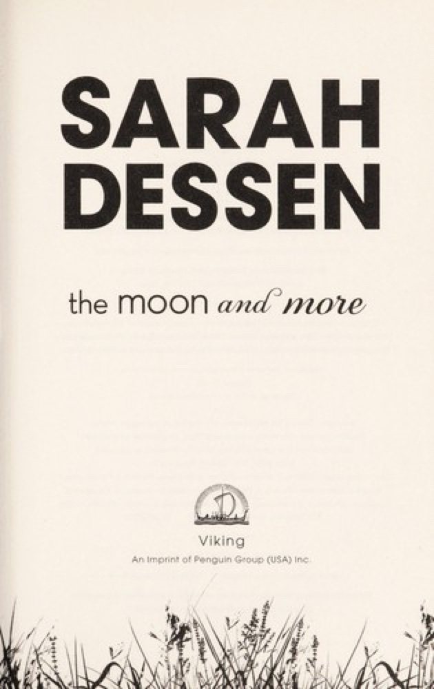 The Moon and More