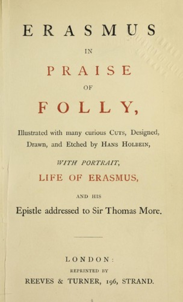 Praise of Folly