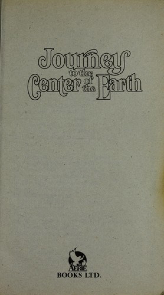 Journey to the Center of the Earth