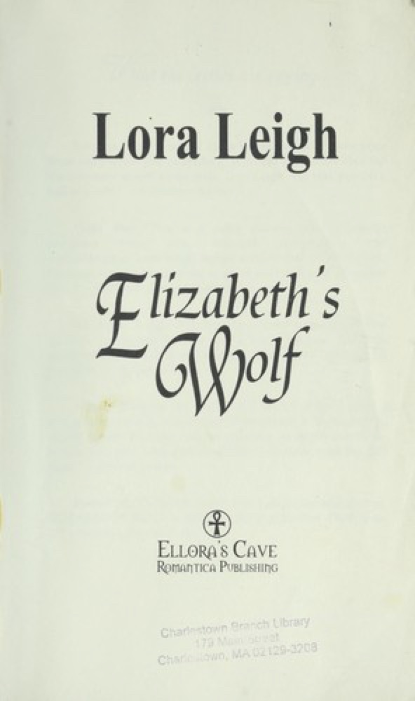 Elizabeth's Wolf