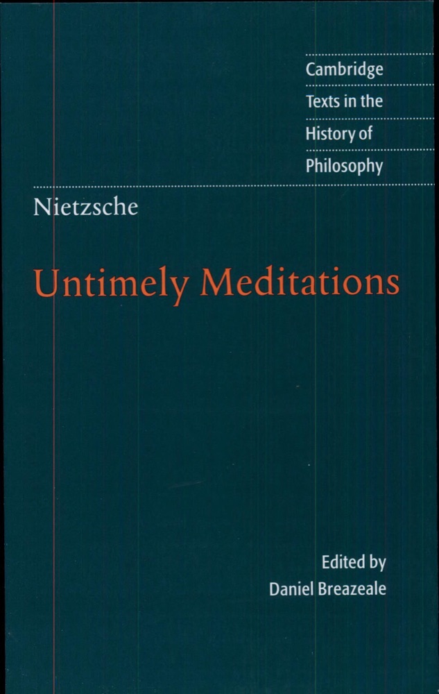 Untimely Meditations