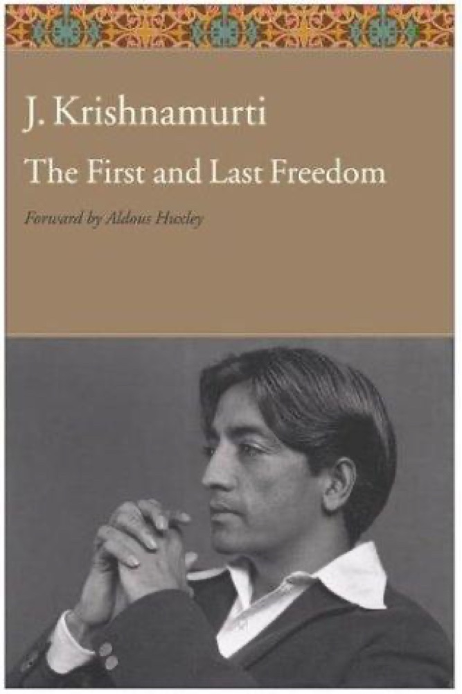 The First and Last Freedom