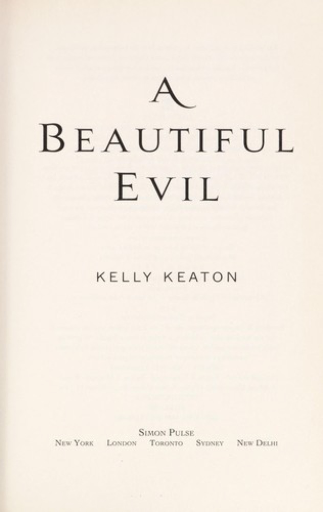 A Beautiful Evil