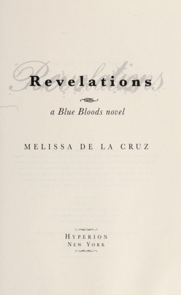 Revelations