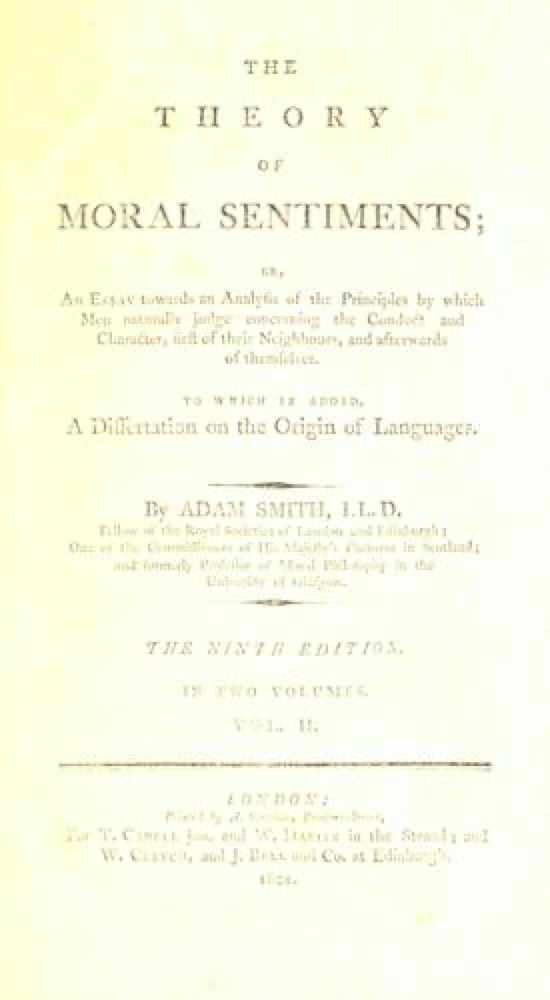 The Theory of Moral Sentiments