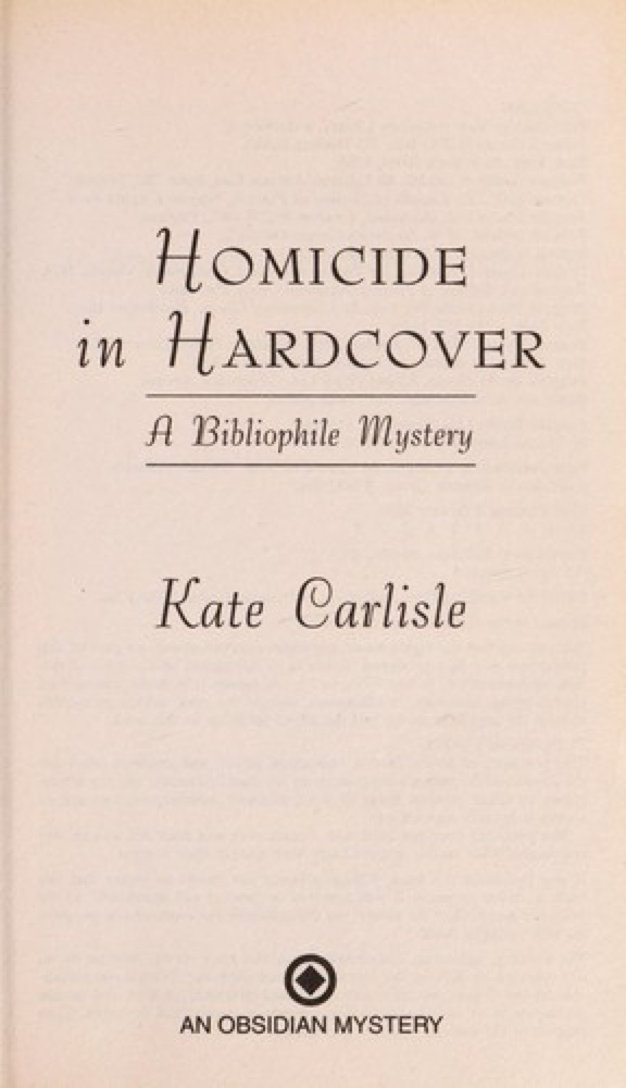 Homicide in Hardcover