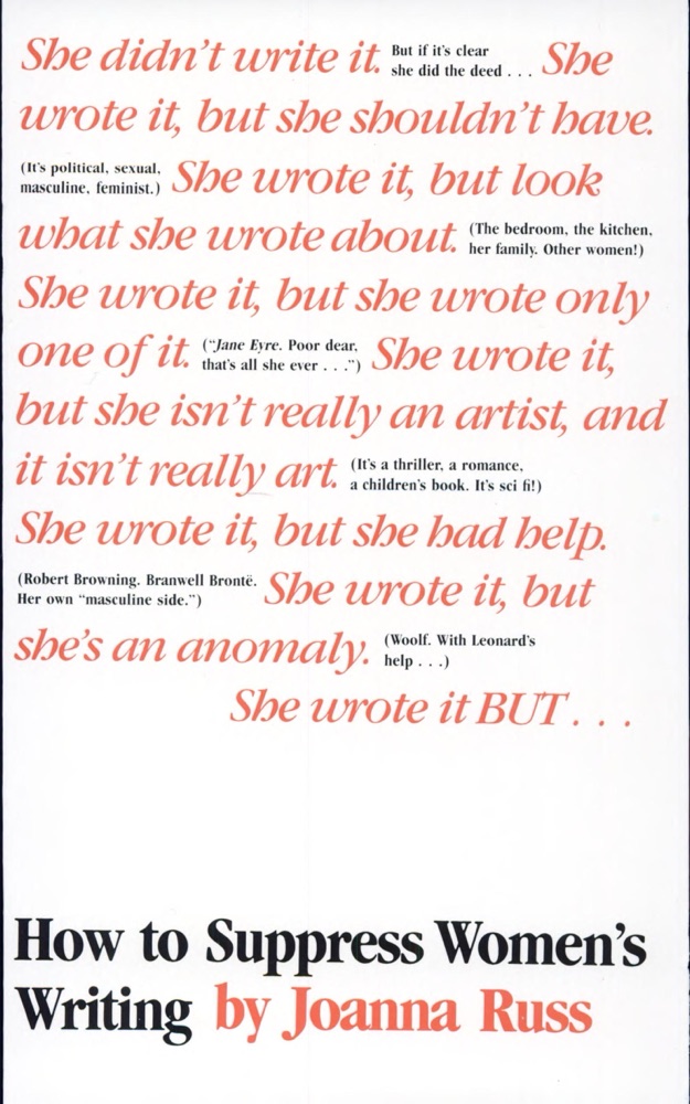 How to Suppress Women's Writing