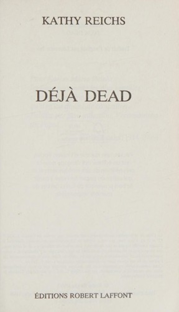 Déjà Dead