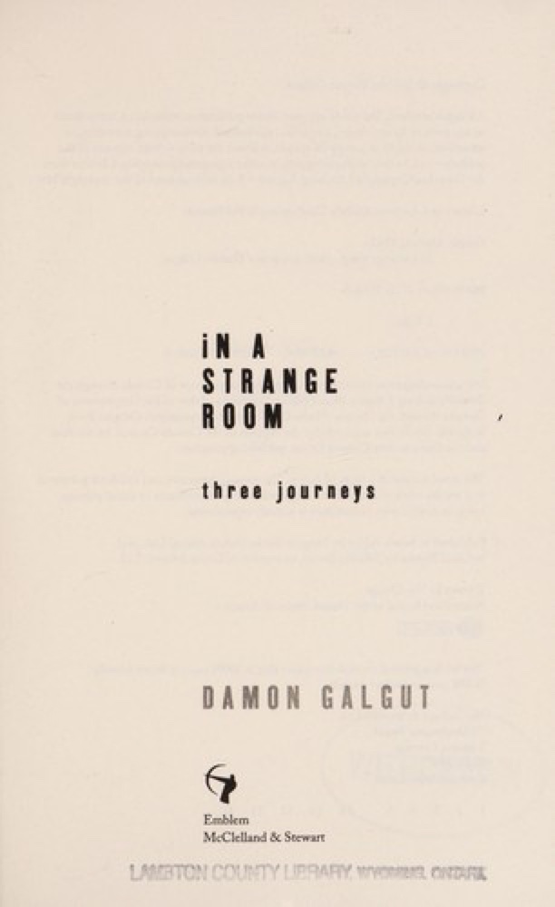 In a Strange Room