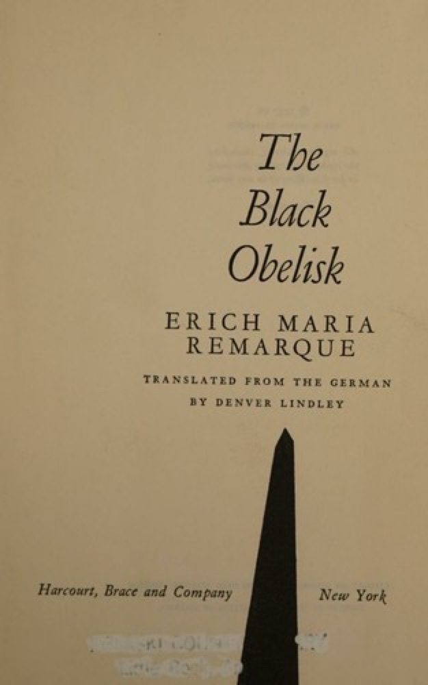 The Black Obelisk