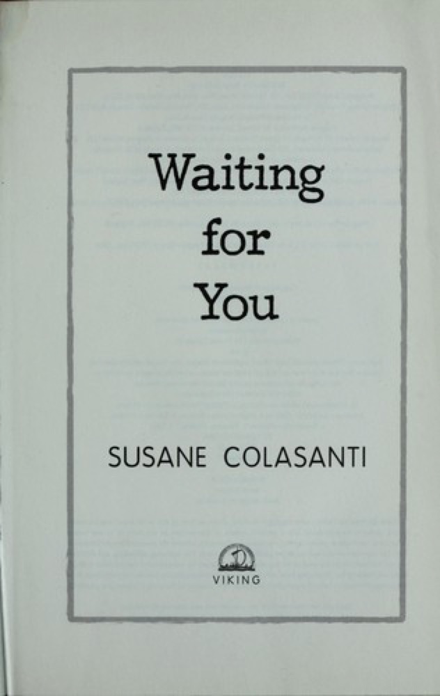 Waiting For You